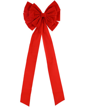 Christmas Jumbo Red Bow 1.3m