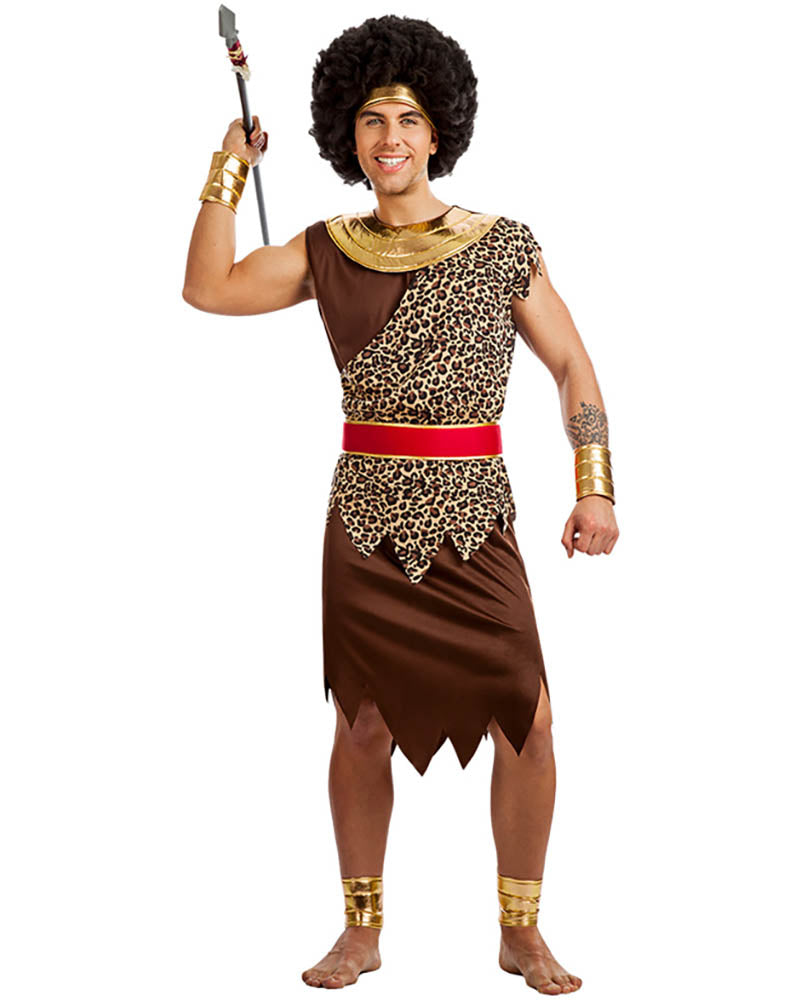Chief Jungle Warrior Mens Costume