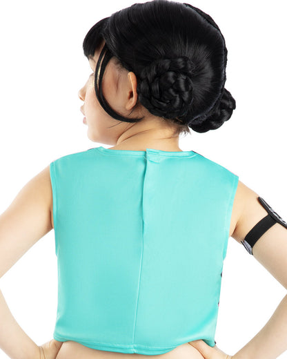 K-Pop Demon Hunters Zoey Short Black Kids Wig