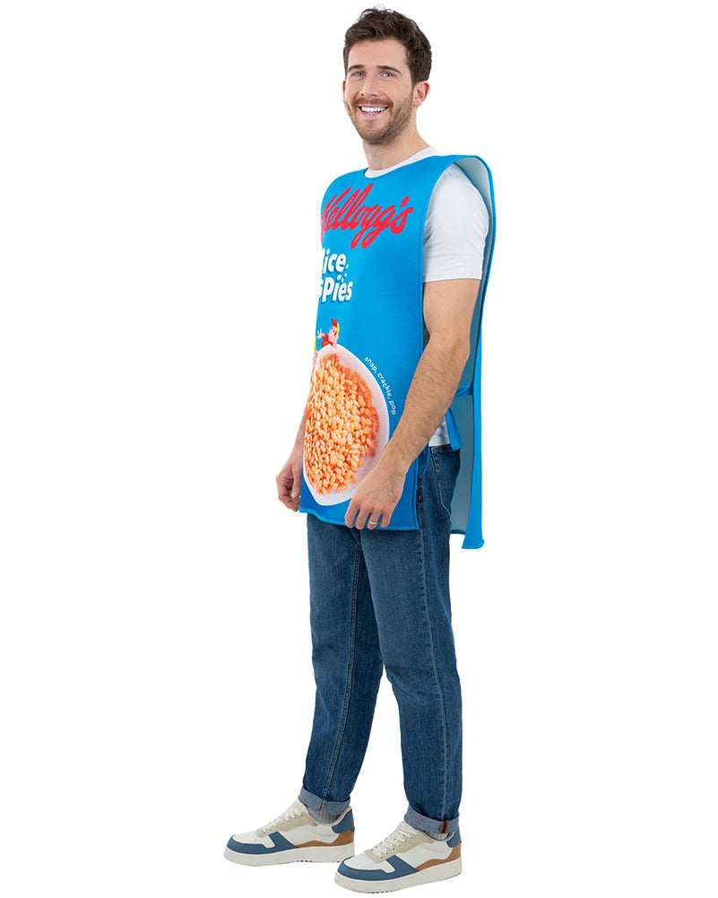 Kelloggs Rice Krispies Cereal Box Adult Costume