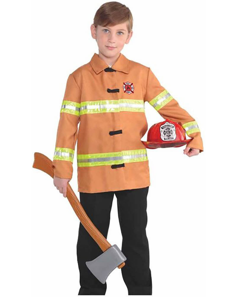 Firefighter Jacket Kids Costume
