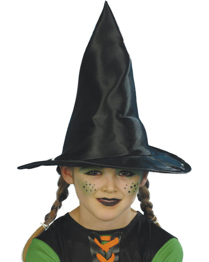 Kids Black Witch Hat