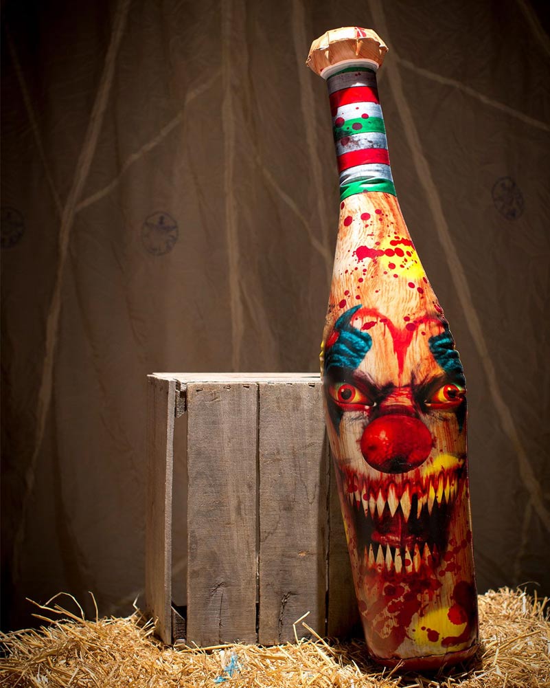 Killer Clown Inflatable Baseball Bat Prop 91cm