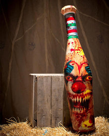 Killer Clown Inflatable Baseball Bat Halloween Prop 91cm
