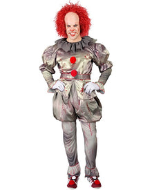 Floating Killer Clown Mens Halloween Costume