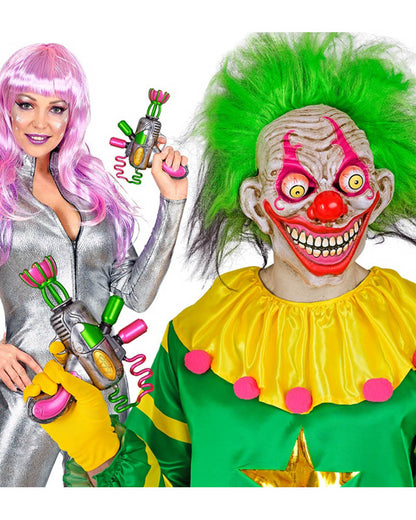 Killer Clown Ray Gun Prop 25cm