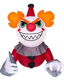 Killer Clown Window Breaker Inflatable Halloween Decoration 1.2m