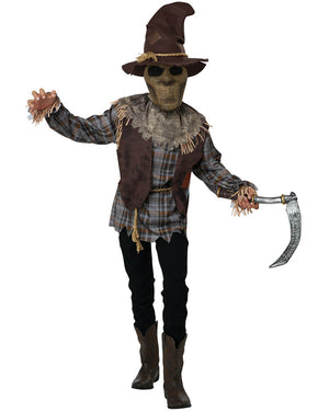 Killer Scarecrow Deluxe Boys Costume