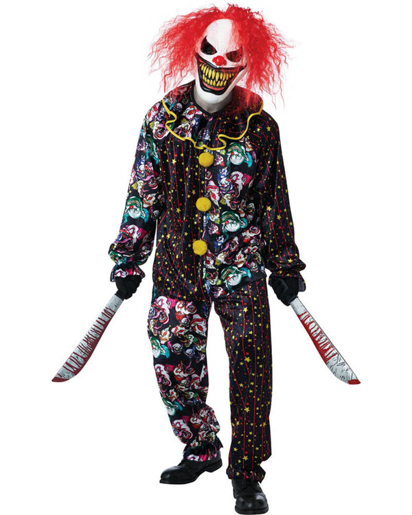 Killer Smile Clown Adult Costume