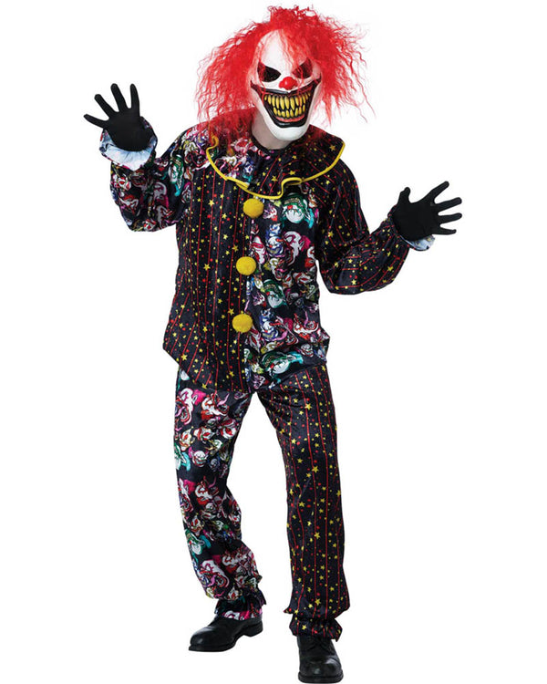 Killer Smile Clown Adult Costume