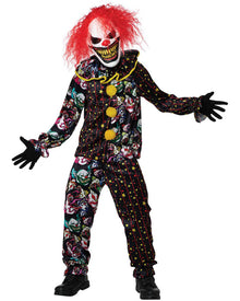 Killer Smile Clown Kids Halloween Costume