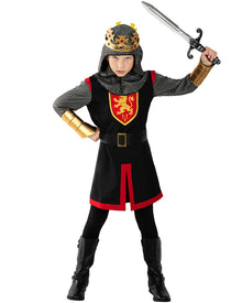 King Knight Boys Costume