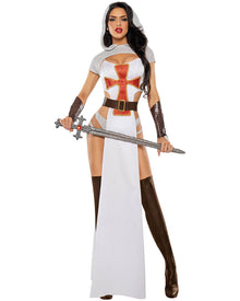 Knight Heroine Deluxe Womens Costume