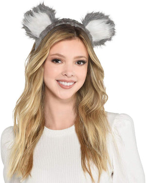 Koala Furry Ears Headband
