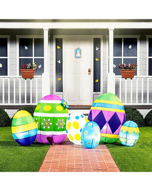 Easter Eggs Lawn Inflatable 2.2m