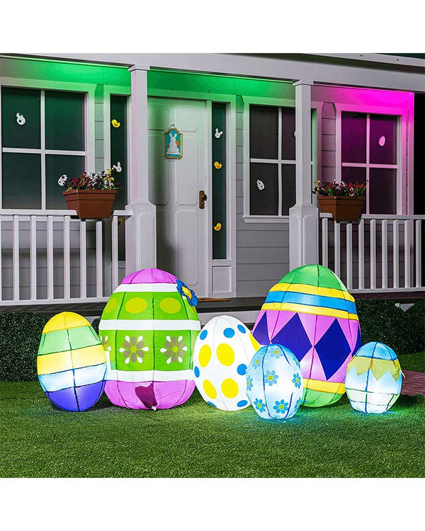 Easter Eggs Lawn Inflatable 2.2m