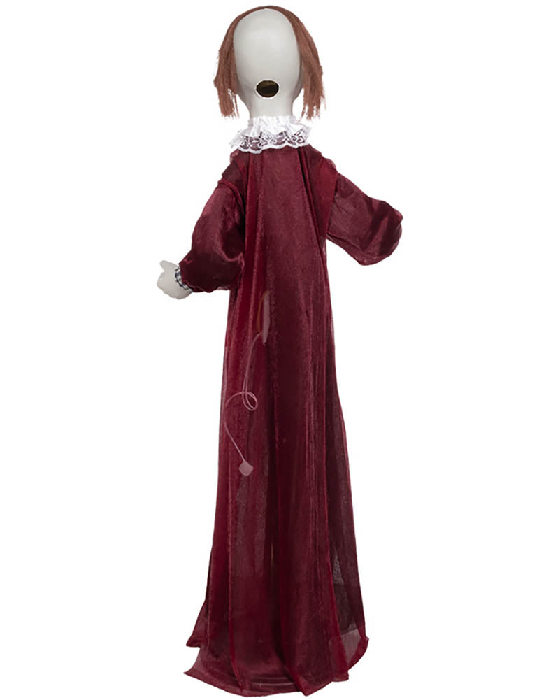Laughing Dolly Standing Animated Decoration 90cm