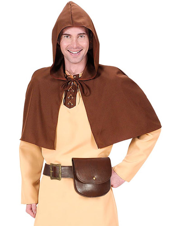 Leather Look Belt with Purse