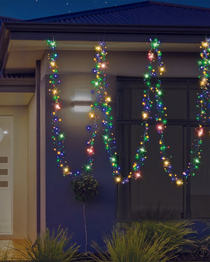 Multicolour Cluster Lights 2000 Piece LED Christmas Lights