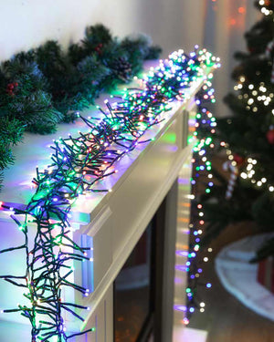 Multicolour Cluster Lights 2000 Piece LED Christmas Lights