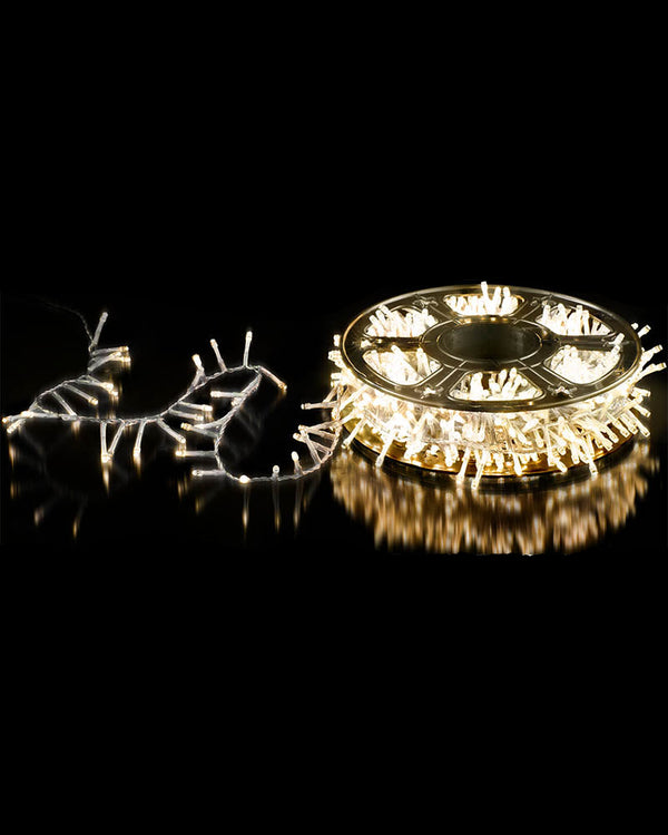 Warm White 1000 Piece LED Christmas Fairy Lights on Reel