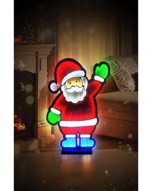Infinity Santa Light With Base LED Christmas Light 56cm