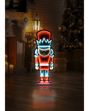 Infinity Nutcracker Soldier Light With Base LED Christmas Light 60cm