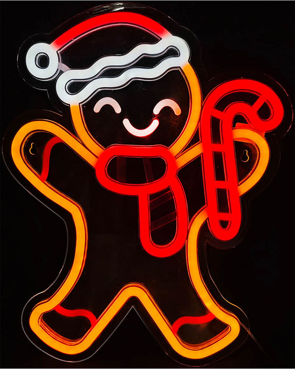 Gingerbread Neonflex LED Christmas Light USB Powered