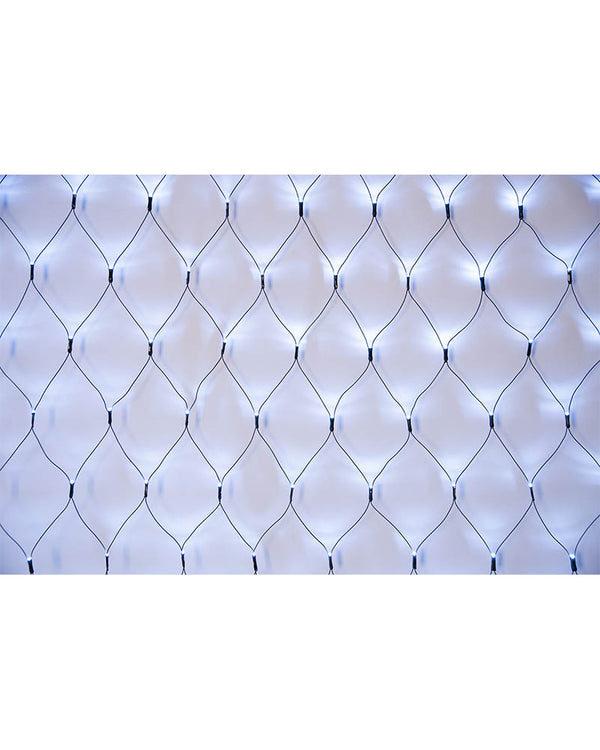 Cool White Net Light Connectable LED Christmas Light
