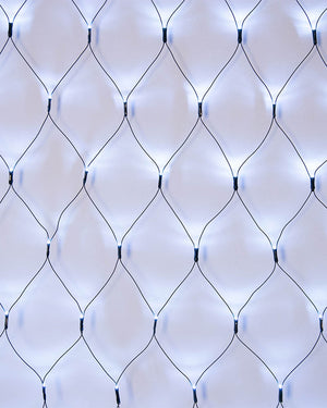 Cool White Net Light Connectable LED Christmas Light