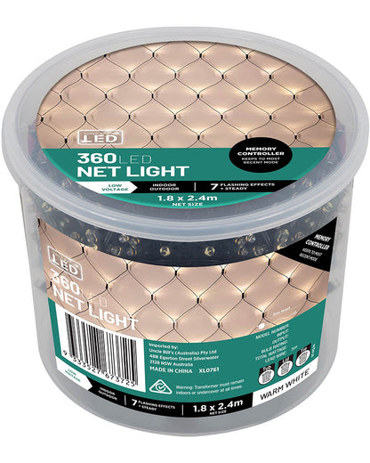 Warm White Net Light Connectable LED Light