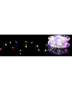 Rainbow Berry Lights 400 Piece LED Christmas Lights on Reel