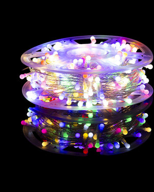 Rainbow Berry Lights 400 Piece LED Christmas Lights on Reel
