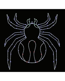 LED Spider Light Battery Operated 47cm For Halloween
