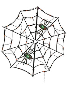 LED Spider Web Battery Operated 60cm For Halloween