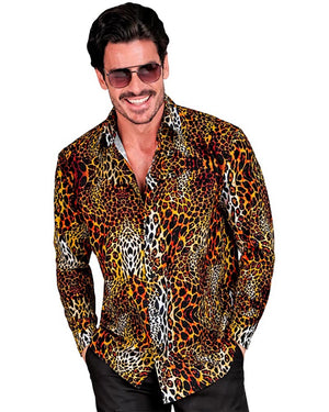 Leopard Animalier Mens Shirt