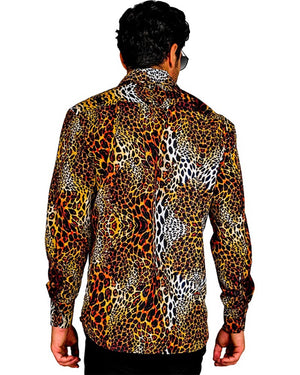 Leopard Animalier Mens Shirt