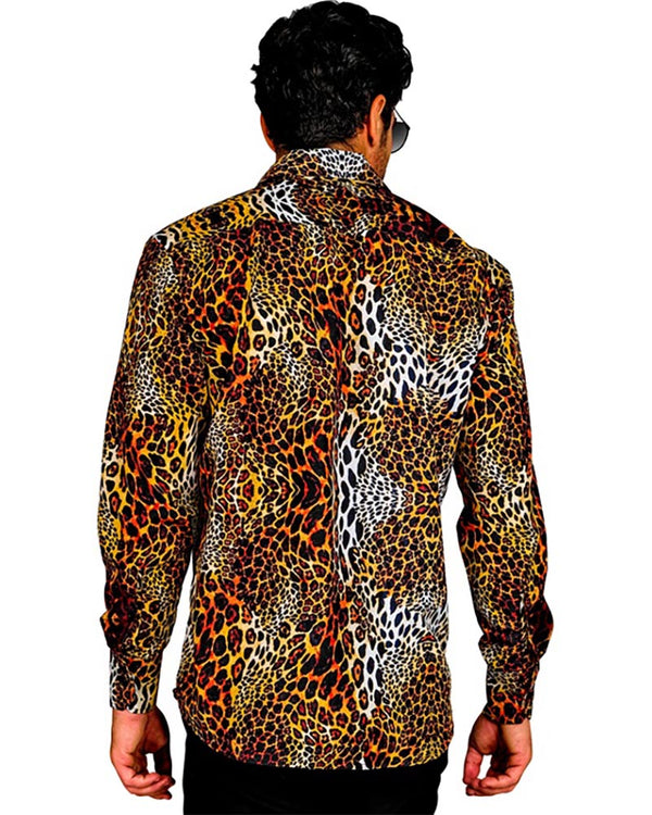 Leopard Animalier Mens Shirt