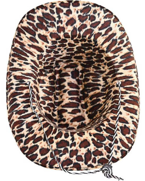 Leopard Print Cowboy Hat