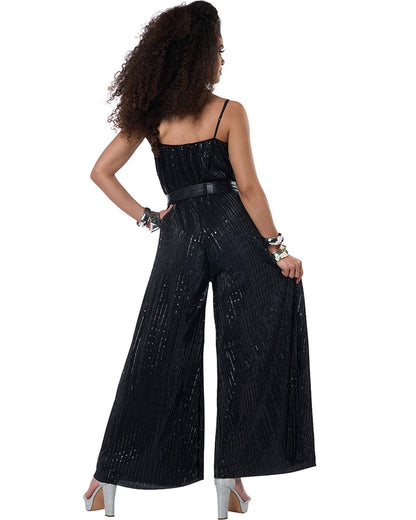 70s Lets Dance Disco Jumpsuit Womens Costume