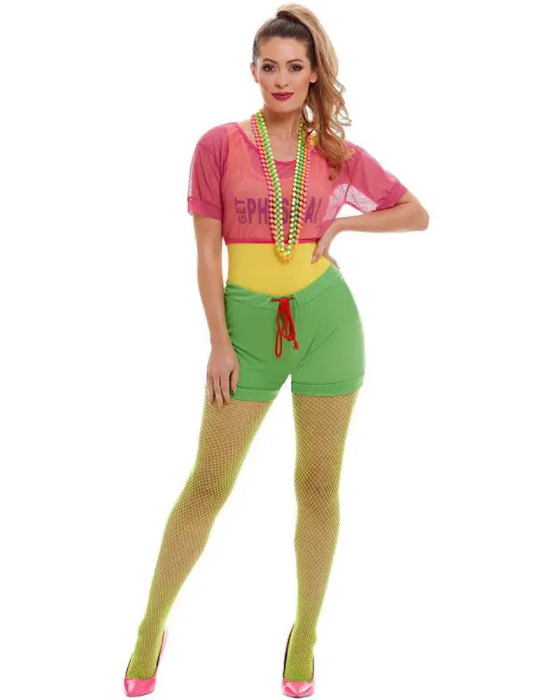 Lets Get Physical 80s Womens Costume