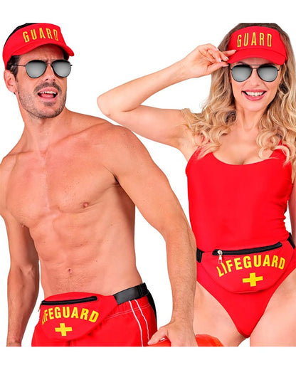 Lifeguard Visor and Bumbag Set