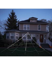 Light Up LED Super Yard Web 7.1m For Halloween