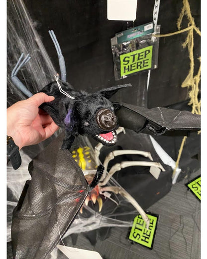 Light Up Animated Horror Bat 70cm