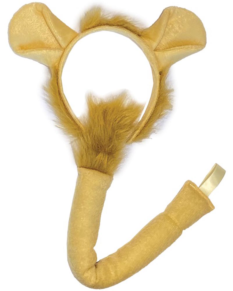 Lion Headband and Tail Set