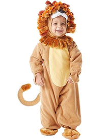 Lion Baby Toddler and Kids Costume with Plush Zebra