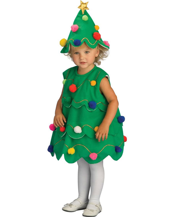 Little Christmas Tree Toddler and Kids Christmas Costume