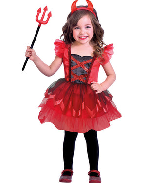 Little Devil Girls Costume 12-24 Months