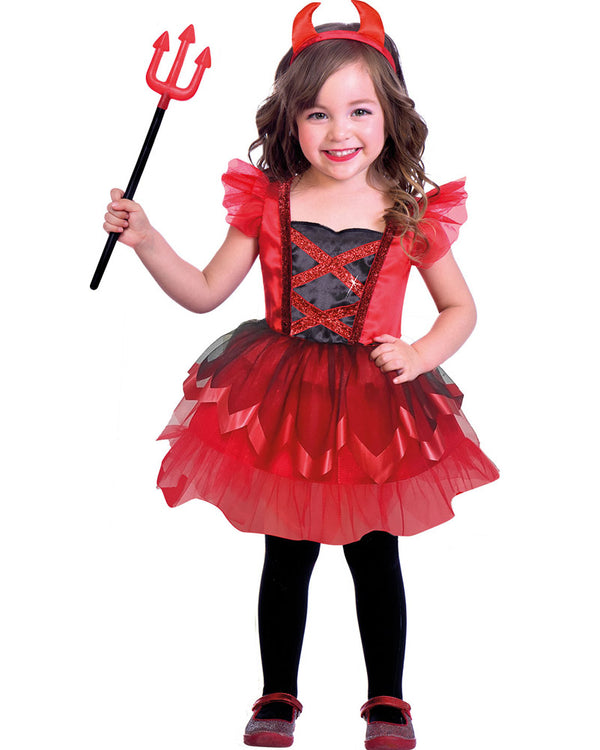 Little Devil Girls Costume 12-24 Months