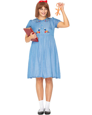 Little Miss Bookworm Deluxe Plus Size Womens Costume
